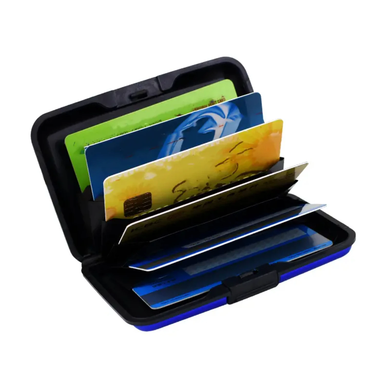 Stylish Striped Multifunctional Aluminum Alloy Plastic Card Holder with Pure Color and Anti-degaussing Technology - Large Capaci
Stylish Striped Multifunctional Aluminum Alloy Plastic Card Holder with Pure Color and Anti-degaussing Technology - Large Capaci