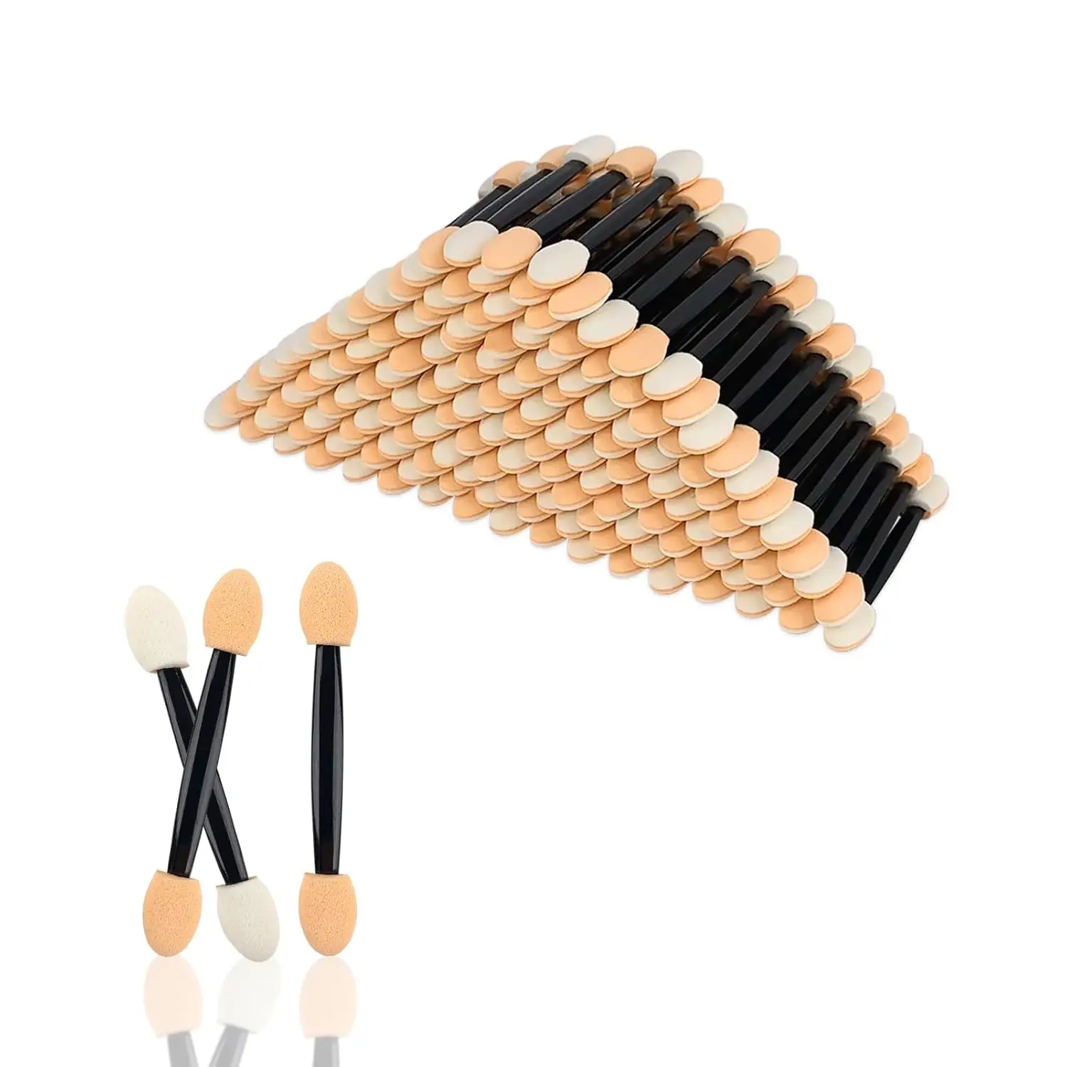 300 Pcs Eyeshadow Applicator Sticks Disposable Sponge Applicators for Precise Makeup Blending with Soft Tips
300 Pcs Eyeshadow Applicator Sticks Disposable Sponge Applicators for Precise Makeup Blending with Soft Tips