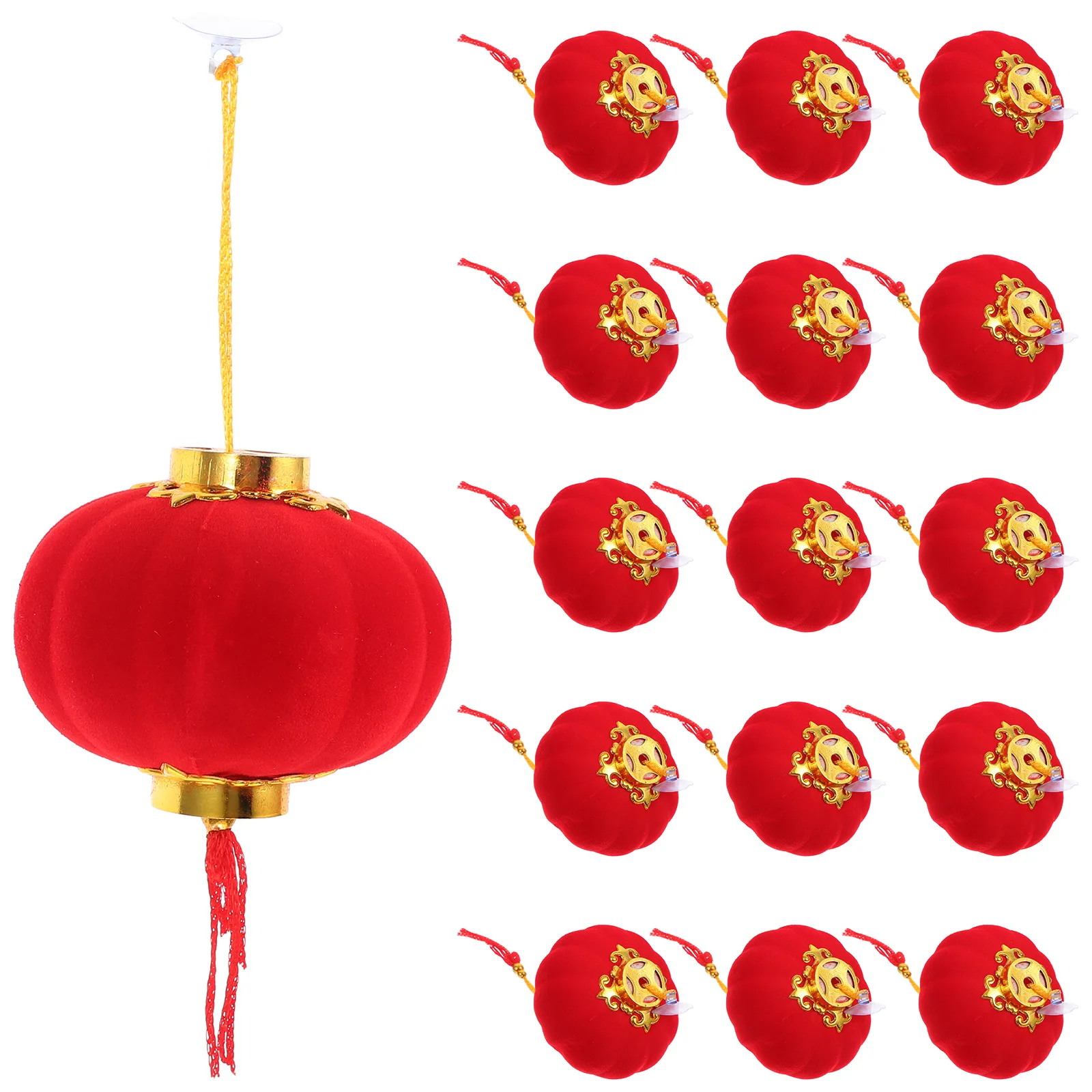 16Pcs Traditional Lantern Pendant Exquisite Chinese Style New Year Decor for Balcony Room Door Hanging Festival Decoration
16Pcs Traditional Lantern Pendant Exquisite Chinese Style New Year Decor for Balcony Room Door Hanging Festival Decoration