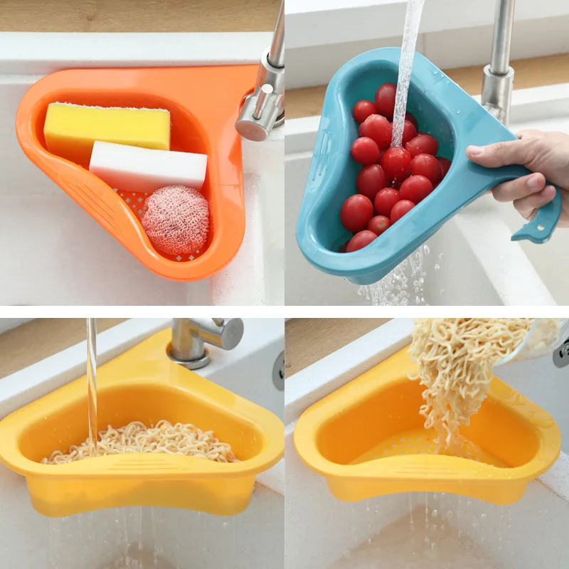 Kitchen Sink Strainer Leftover Drain Basket Soup Garbage Filter Multifunctional Hanging Drainer Rack Fruit Vegetable Drainer
Kitchen Sink Strainer Leftover Drain Basket Soup Garbage Filter Multifunctional Hanging Drainer Rack Fruit Vegetable Drainer