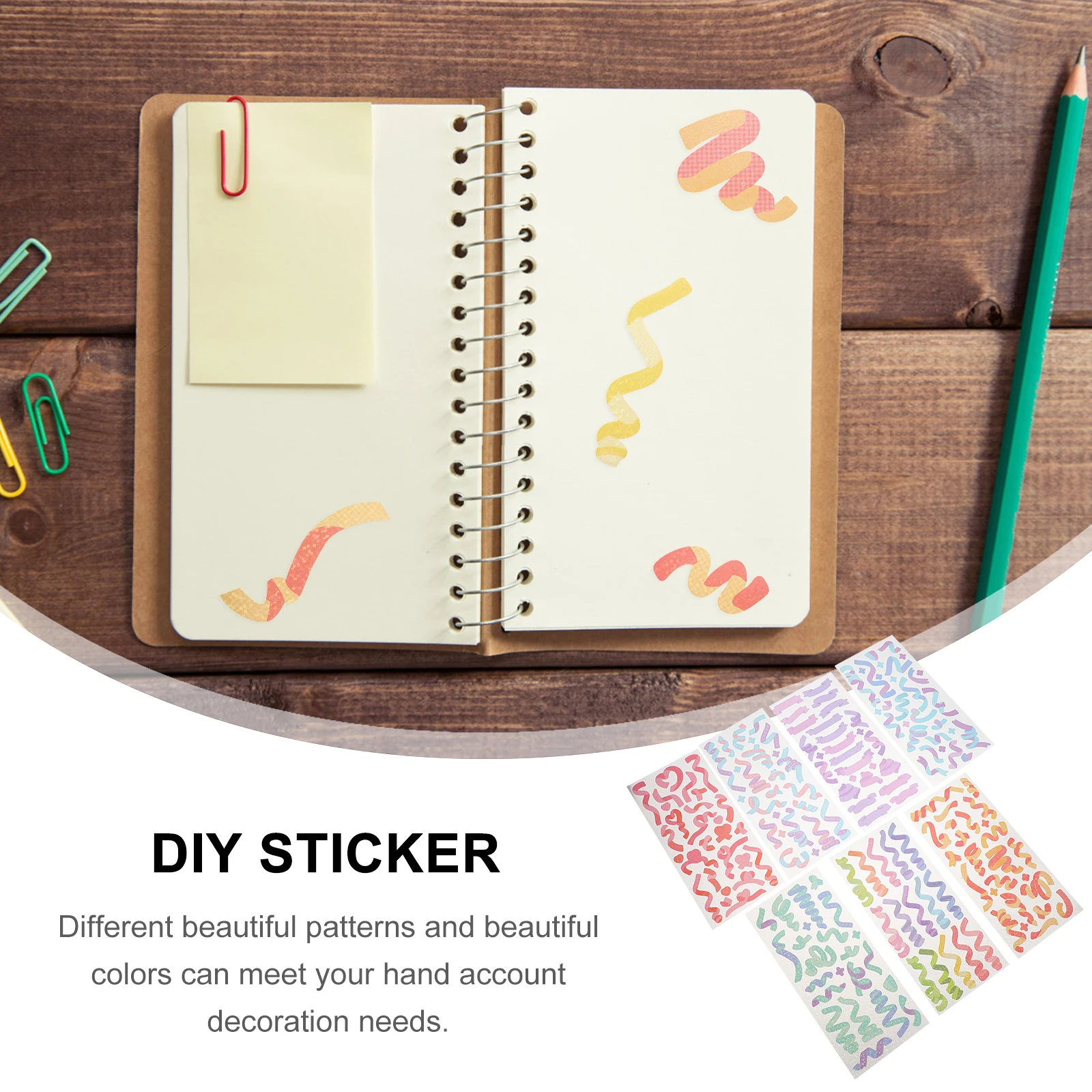 7Pcs Colorful Ribbon Sticker Self Adhesive Glitter Shine Decor Sticker DIY Diary Planner Scrapbook Decorative Stickers
7Pcs Colorful Ribbon Sticker Self Adhesive Glitter Shine Decor Sticker DIY Diary Planner Scrapbook Decorative Stickers