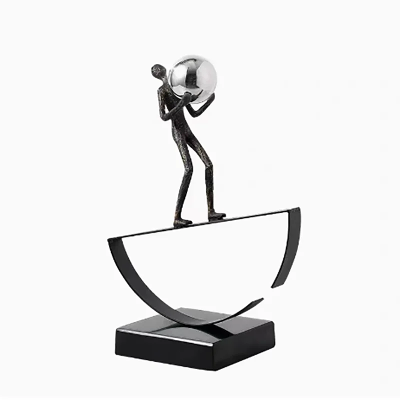 Modern Abstract Marble Base Iron Acrobatic Figure Accessories Art Home Room Sculpture Decoration Items Office Desk Statue Crafts
Modern Abstract Marble Base Iron Acrobatic Figure Accessories Art Home Room Sculpture Decoration Items Office Desk Statue Crafts