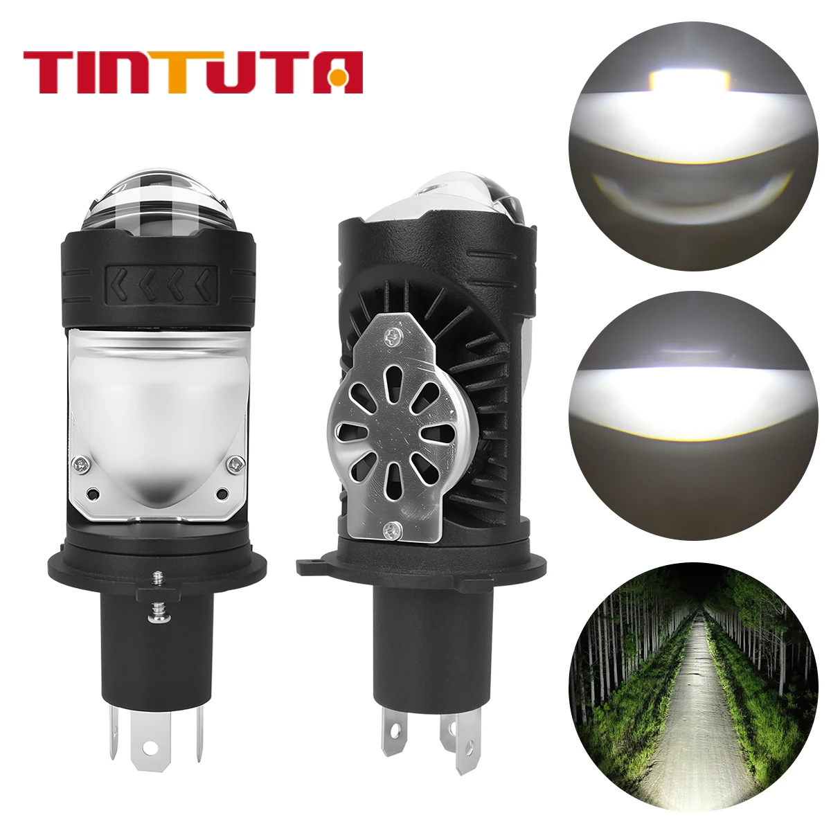 1/2pcs H4 LED Motorcycle Headlight Bulbs Super Bright Spotlight 12V Hi/Lo Beam Lamp White 6000K DRL Projector Lens
1/2pcs H4 LED Motorcycle Headlight Bulbs Super Bright Spotlight 12V Hi/Lo Beam Lamp White 6000K DRL Projector Lens