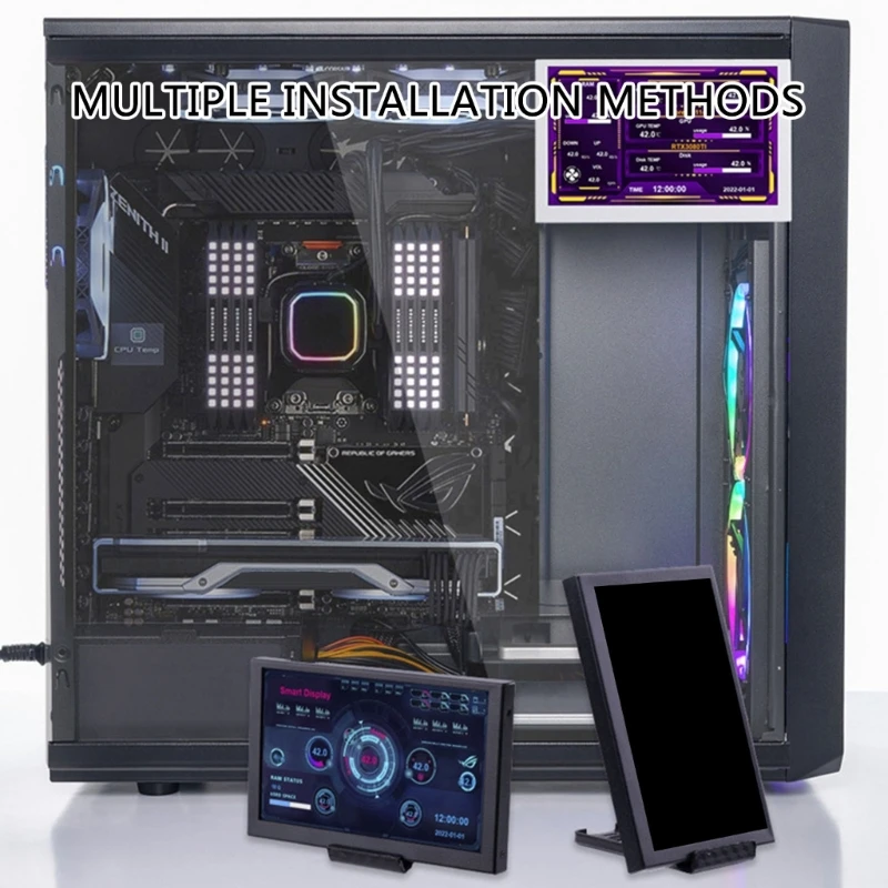 5" IPS USB Power IPS Screen Computer Monitors, High Resolution Sub Screen for Time Data Monitoring Dropship
5" IPS USB Power IPS Screen Computer Monitors, High Resolution Sub Screen for Time Data Monitoring Dropship