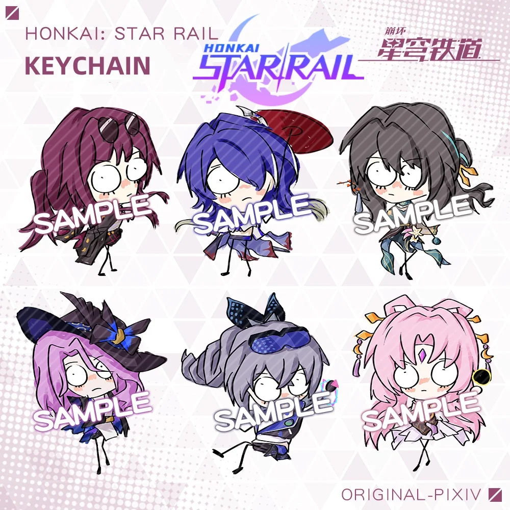 New Honkai: Star Rail Keychain Jiao Qiu Boothill Yunli Jade Cartoon Anime Pendant Key Ring Funny Graffiti Stickman Jewelry Gift
New Honkai: Star Rail Keychain Jiao Qiu Boothill Yunli Jade Cartoon Anime Pendant Key Ring Funny Graffiti Stickman Jewelry Gift