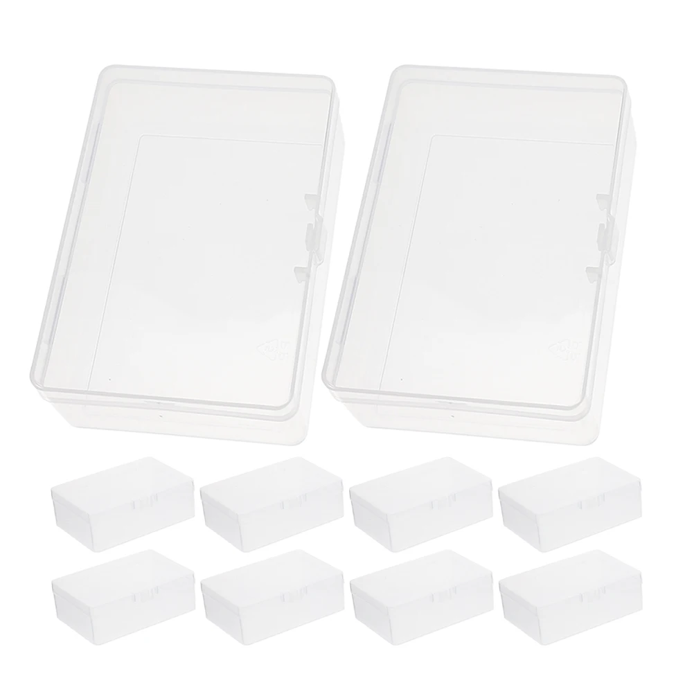 12 Pcs Transparent Storage Box Clear Card Case PP Material Stackable Secure Gaming Business Holder Organizer Plastic Container
12 Pcs Transparent Storage Box Clear Card Case PP Material Stackable Secure Gaming Business Holder Organizer Plastic Container