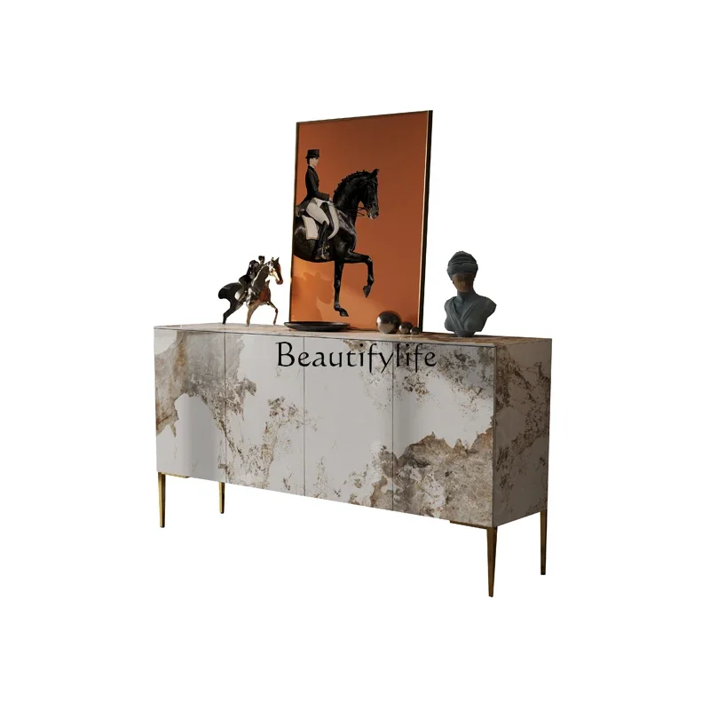 Italian rock slab door cabinet light luxury dining side cabinet modern simple decoration household high shoe cabinet
Italian rock slab door cabinet light luxury dining side cabinet modern simple decoration household high shoe cabinet