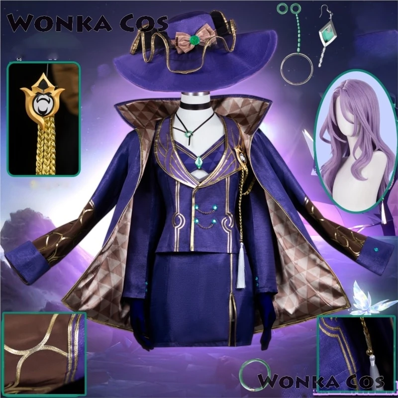 Game Honkai Star Rail Jade Cosplay Costume New Skin Uniform Jade Cosplay Wig Dress Full Set Outfit Hat Role Play Carnival Party
Game Honkai Star Rail Jade Cosplay Costume New Skin Uniform Jade Cosplay Wig Dress Full Set Outfit Hat Role Play Carnival Party