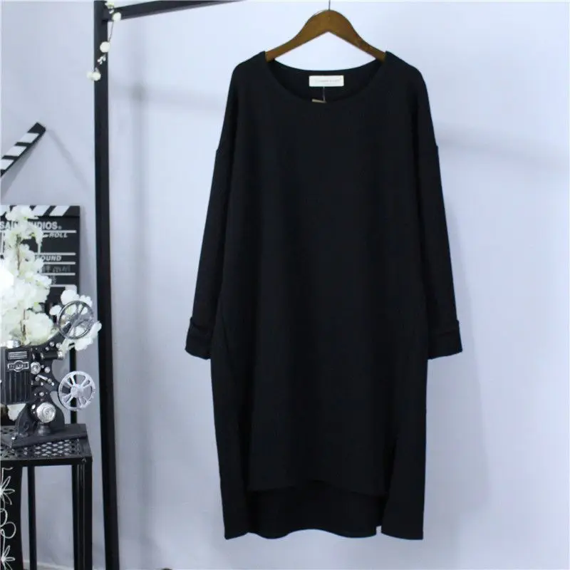 Women Clothing Plus Size Loose Solid Street Casual Tops Spring Autumn Long Sleeve Simplicity Vintage T Shirts Fashion Harajuku
Women Clothing Plus Size Loose Solid Street Casual Tops Spring Autumn Long Sleeve Simplicity Vintage T Shirts Fashion Harajuku