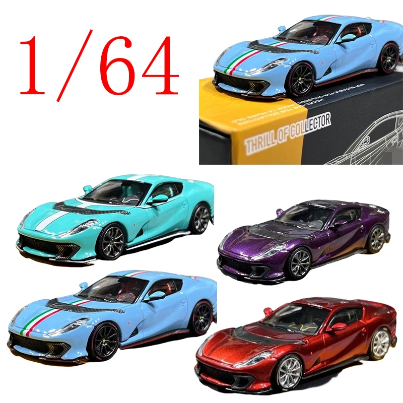 TOC литая под давлением модель автомобиля из сплава Ferrari в масштабе 1/64, игровые автомобили Ferrari FE812C, игрушки для мальчиков, подарок, оригинальная коробка
TOC литая под давлением модель автомобиля из сплава Ferrari в масштабе 1/64, игровые автомобили Ferrari FE812C, игрушки для мальчиков, подарок, оригинальная коробка