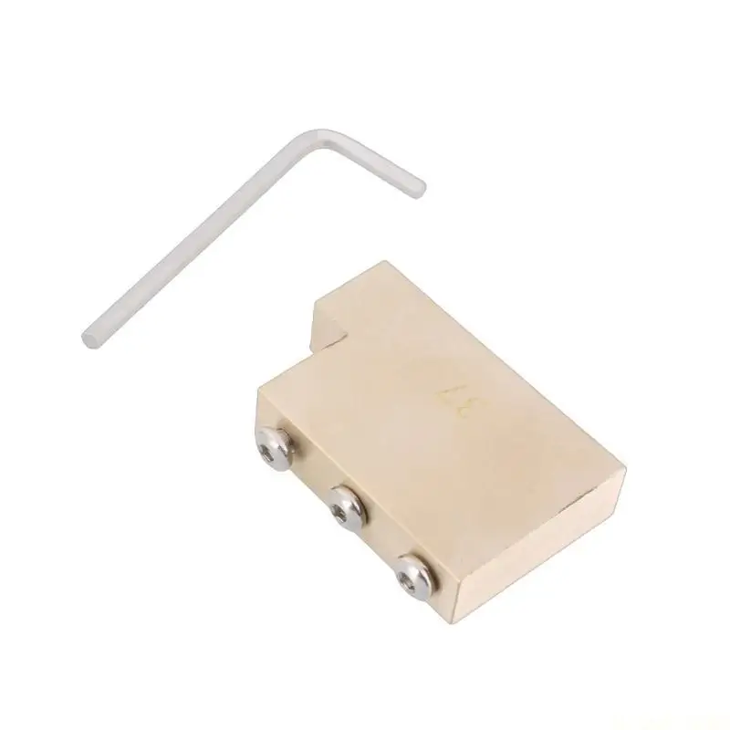M5TC Brass 34mm Electric Guitar Tremolo Block String Spacing Guitar Tremolo Bridge
M5TC Brass 34mm Electric Guitar Tremolo Block String Spacing Guitar Tremolo Bridge