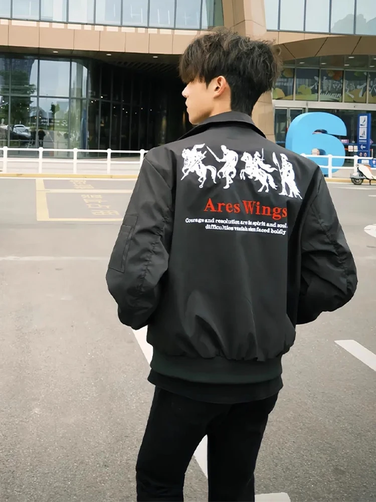 Spartan Battle Jaet Men's Trendy Brand Haome High Street Baseball Sle Zipper Stand Fit Polyester Fiber Long Sve
Spartan Battle Jaet Men's Trendy Brand Haome High Street Baseball Sle Zipper Stand Fit Polyester Fiber Long Sve