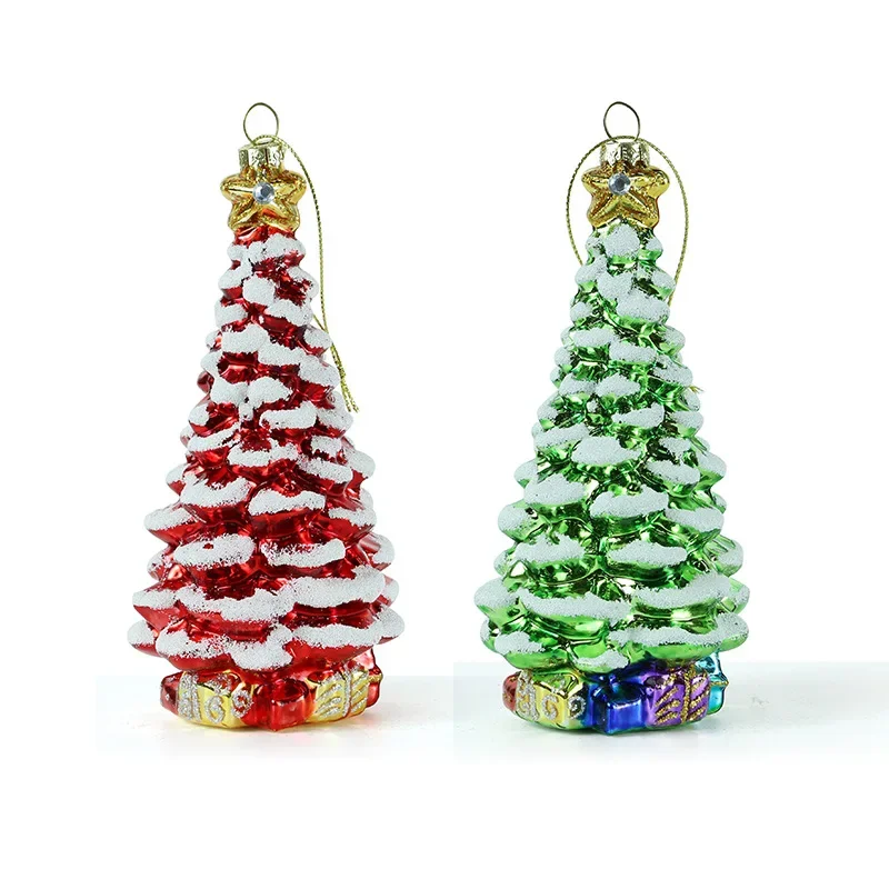 2024 New glass Christmas tree hanging decorations creative Christmas hanging ornament Christmas tree pendant party decorations
2024 New glass Christmas tree hanging decorations creative Christmas hanging ornament Christmas tree pendant party decorations