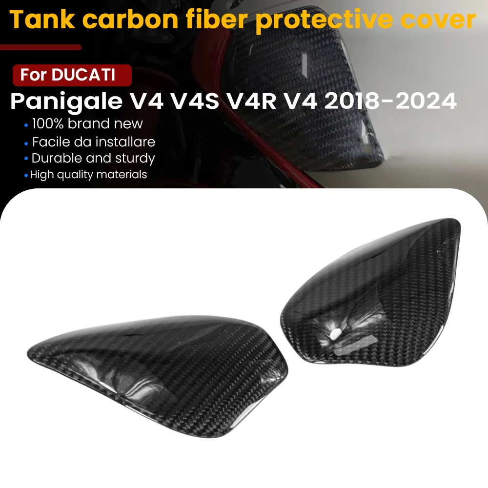 Защитный чехол из углеродного волокна бака мотоцикла, подходит для DUCATI Panigale V4 V4S V4R V4 2018-2024, защита топливного бака
Защитный чехол из углеродного волокна бака мотоцикла, подходит для DUCATI Panigale V4 V4S V4R V4 2018-2024, защита топливного бака