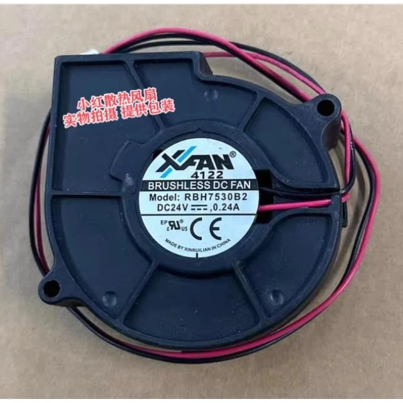 Новый вентилятор-кулер для RBH7530B2 7530, 24 В постоянного тока, 0,24 А, вентилятор охлаждения 75*75*30 мм
Новый вентилятор-кулер для RBH7530B2 7530, 24 В постоянного тока, 0,24 А, вентилятор охлаждения 75*75*30 мм