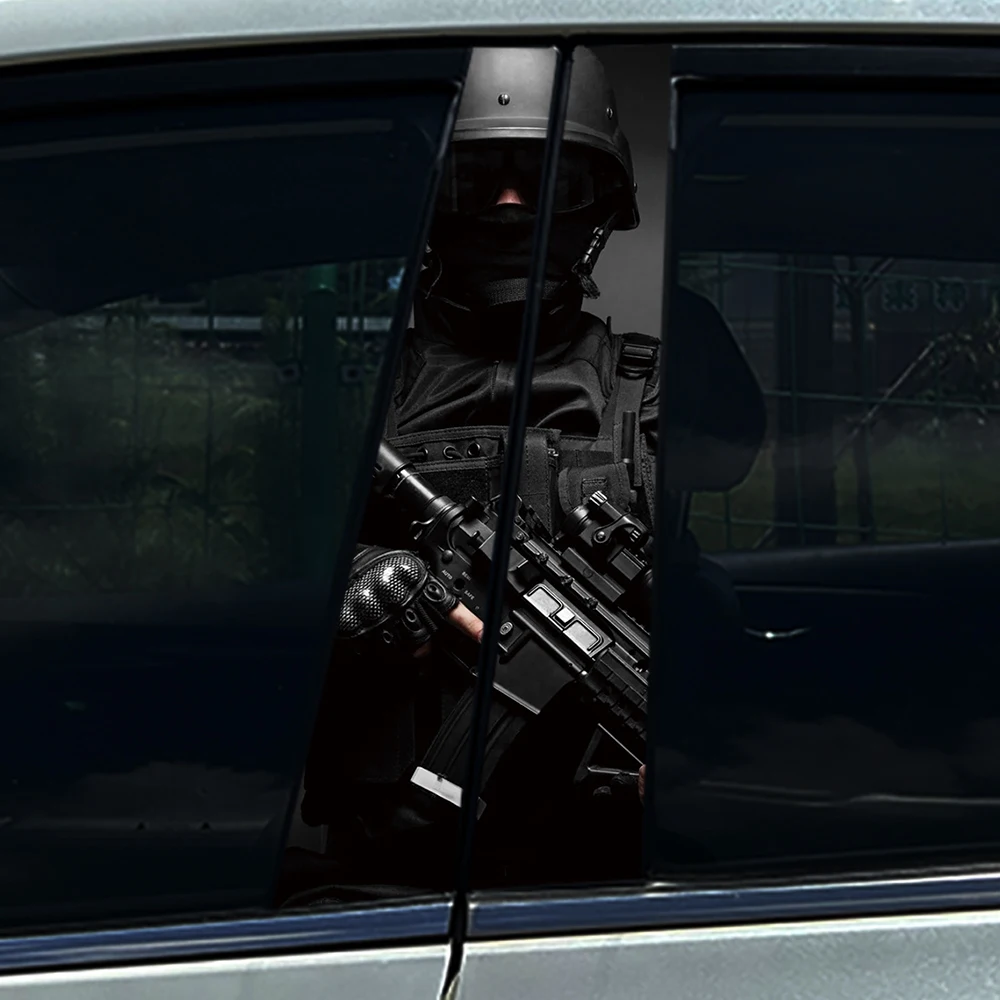 2 шт. тактические наклейки на стойку автомобиля для спецназа, водонепроницаемые военные виниловые наклейки, декор для автомобильных окон, внешние аксессуары
2 шт. тактические наклейки на стойку автомобиля для спецназа, водонепроницаемые военные виниловые наклейки, декор для автомобильных окон, внешние аксессуары