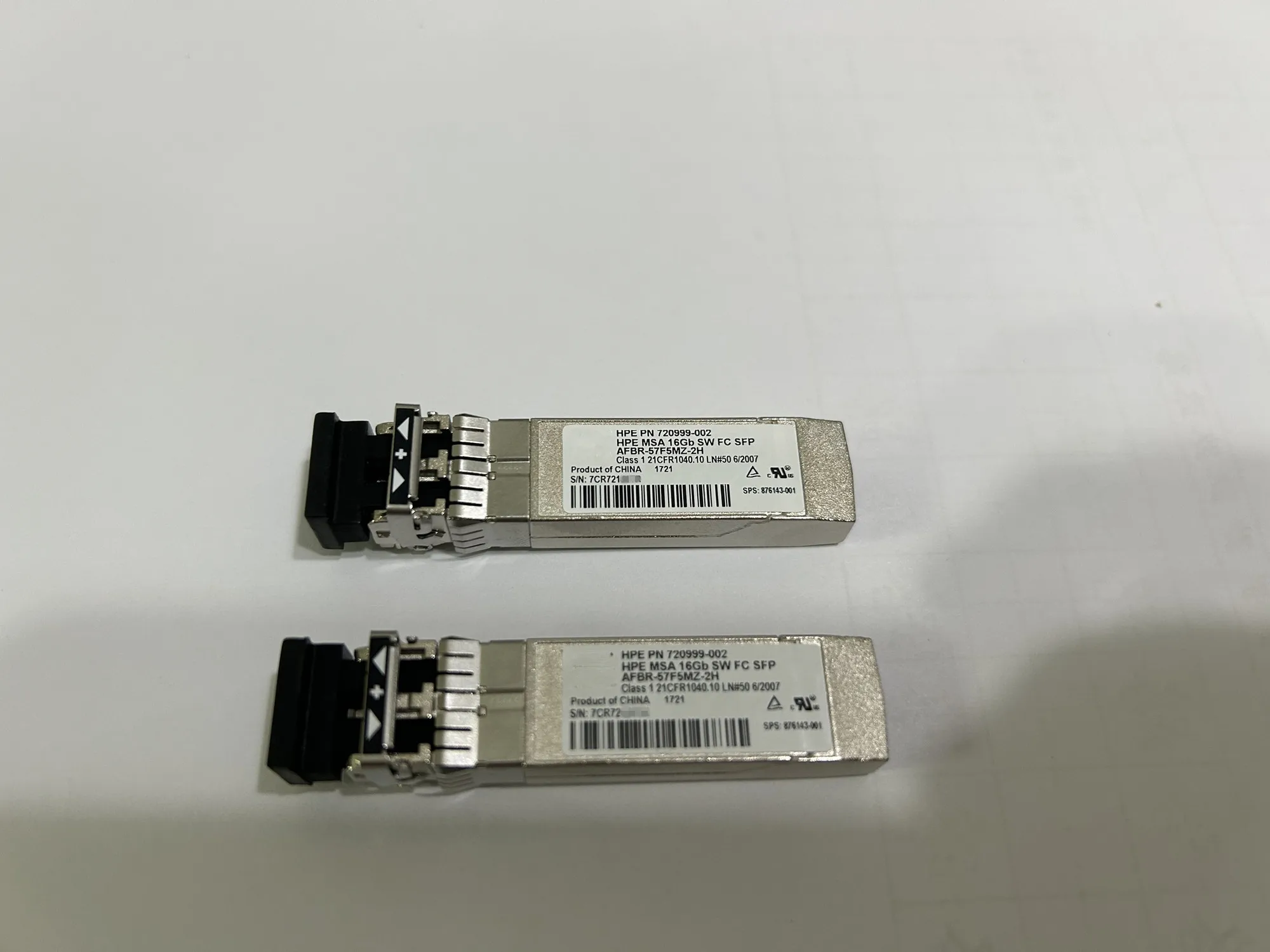 MSA 16GB SFP Transceiver Switch/720999-002 AFBR-57F5MZ-2H 876143-001 MSA 2040 C8R24B C8R09A MSA 2050 MSA 2060 16GB SFP
MSA 16GB SFP Transceiver Switch/720999-002 AFBR-57F5MZ-2H 876143-001 MSA 2040 C8R24B C8R09A MSA 2050 MSA 2060 16GB SFP