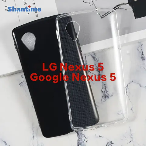 For Google Nexus 5 Gel Pudding Silicone Phone Protective Back Shell For LG Nexus 5 Soft TPU Case