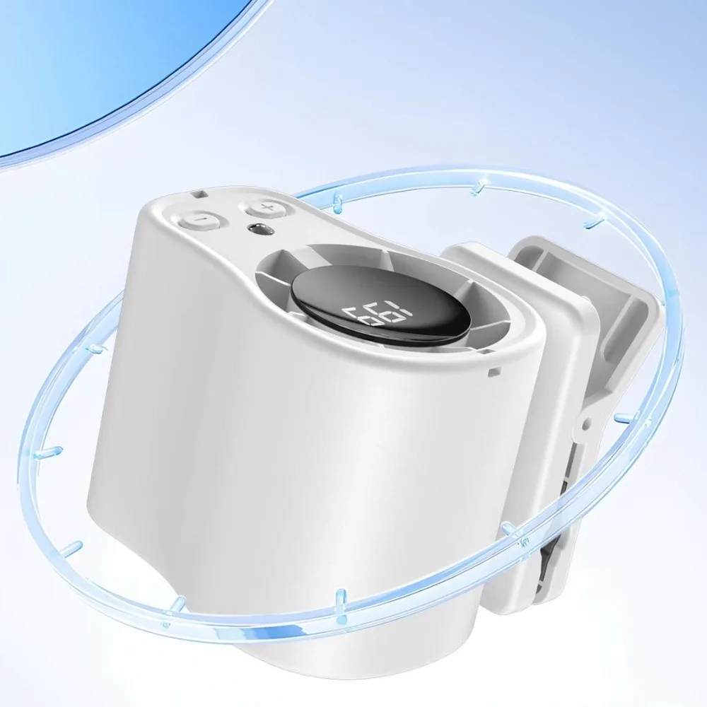 High Speed Waist Fan LED Display Brushless Motor Clip on Fan Type-C Port Compact Size Stroller Fan for 3.7V/1800mAh Site Workers
High Speed Waist Fan LED Display Brushless Motor Clip on Fan Type-C Port Compact Size Stroller Fan for 3.7V/1800mAh Site Workers