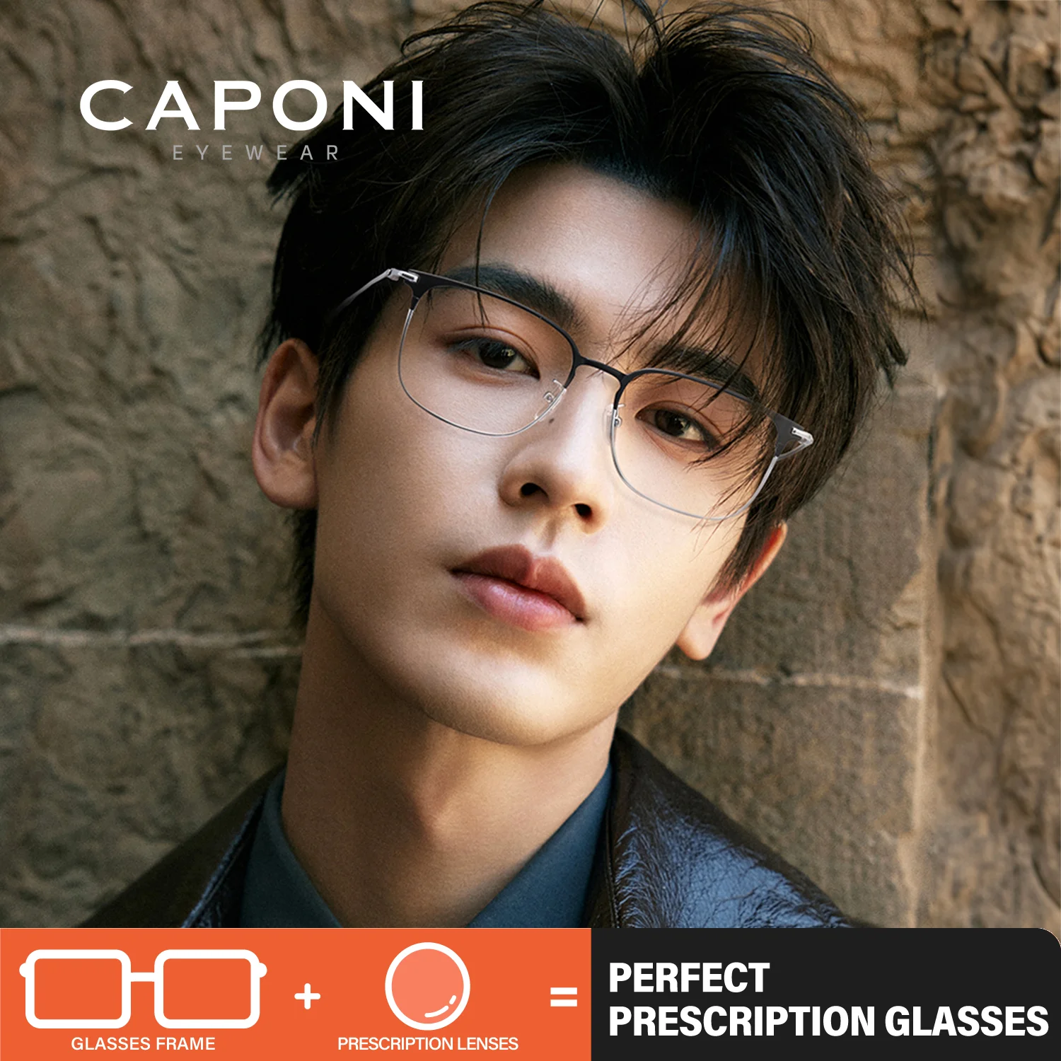 CAPONI очки по рецепту мужские ультра легкие очки из чистого титана для близорукости прогрессивные фотохромные очки с защитой от синего луча PJ34627
CAPONI очки по рецепту мужские ультра легкие очки из чистого титана для близорукости прогрессивные фотохромные очки с защитой от синего луча PJ34627