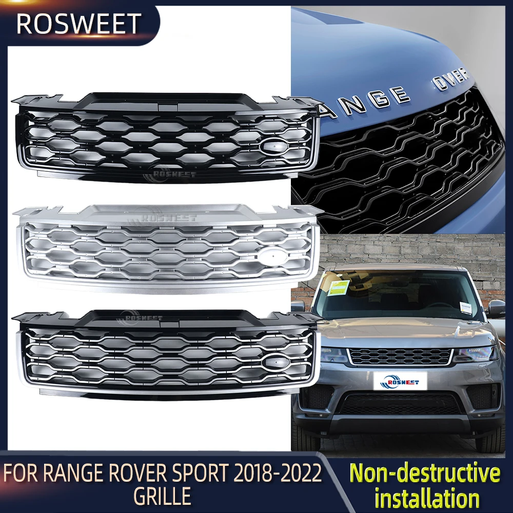 Car Front Grille For Land Rover Range Rover Sport L494 2018 2019 2020 2021 2022 Bumper Upper Raditor Racing Grills Accessories
Car Front Grille For Land Rover Range Rover Sport L494 2018 2019 2020 2021 2022 Bumper Upper Raditor Racing Grills Accessories