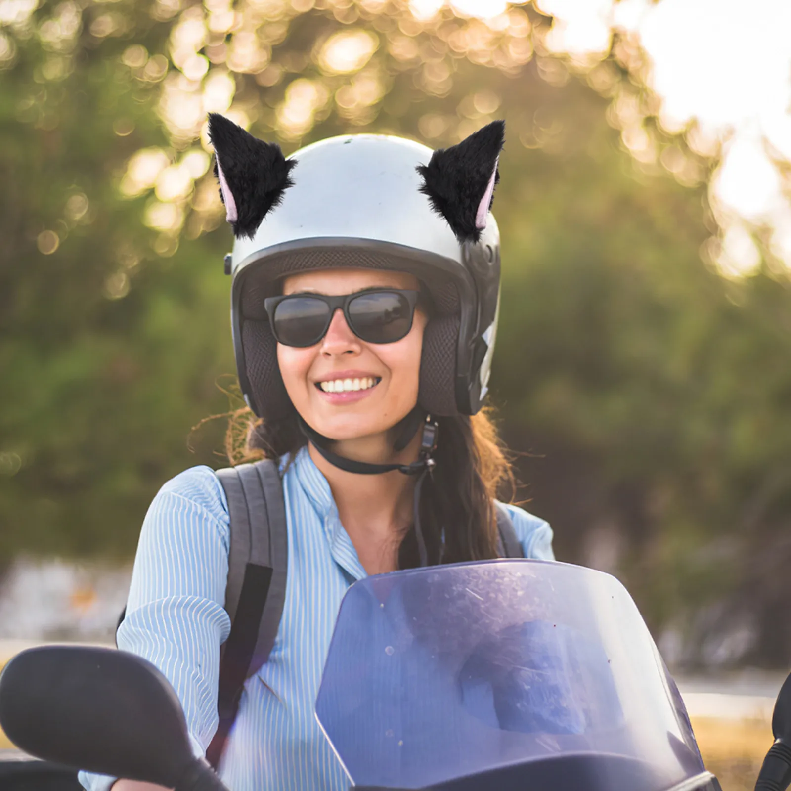 4Pcs Cat Ear Attachment Soft Lightweight Motorcycle Bicycle Ski Decoration Waterproof Windproof Removable
4Pcs Cat Ear Attachment Soft Lightweight Motorcycle Bicycle Ski Decoration Waterproof Windproof Removable