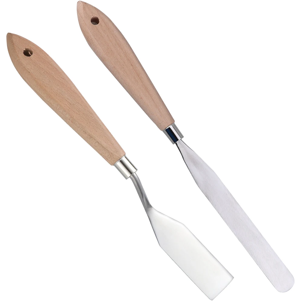 4pcs Oil Paint Scraper Durable Stainless Steel Wooden Spatula Color Mixing Tool Artists Hobbyists Students Teachers Painting
4pcs Oil Paint Scraper Durable Stainless Steel Wooden Spatula Color Mixing Tool Artists Hobbyists Students Teachers Painting