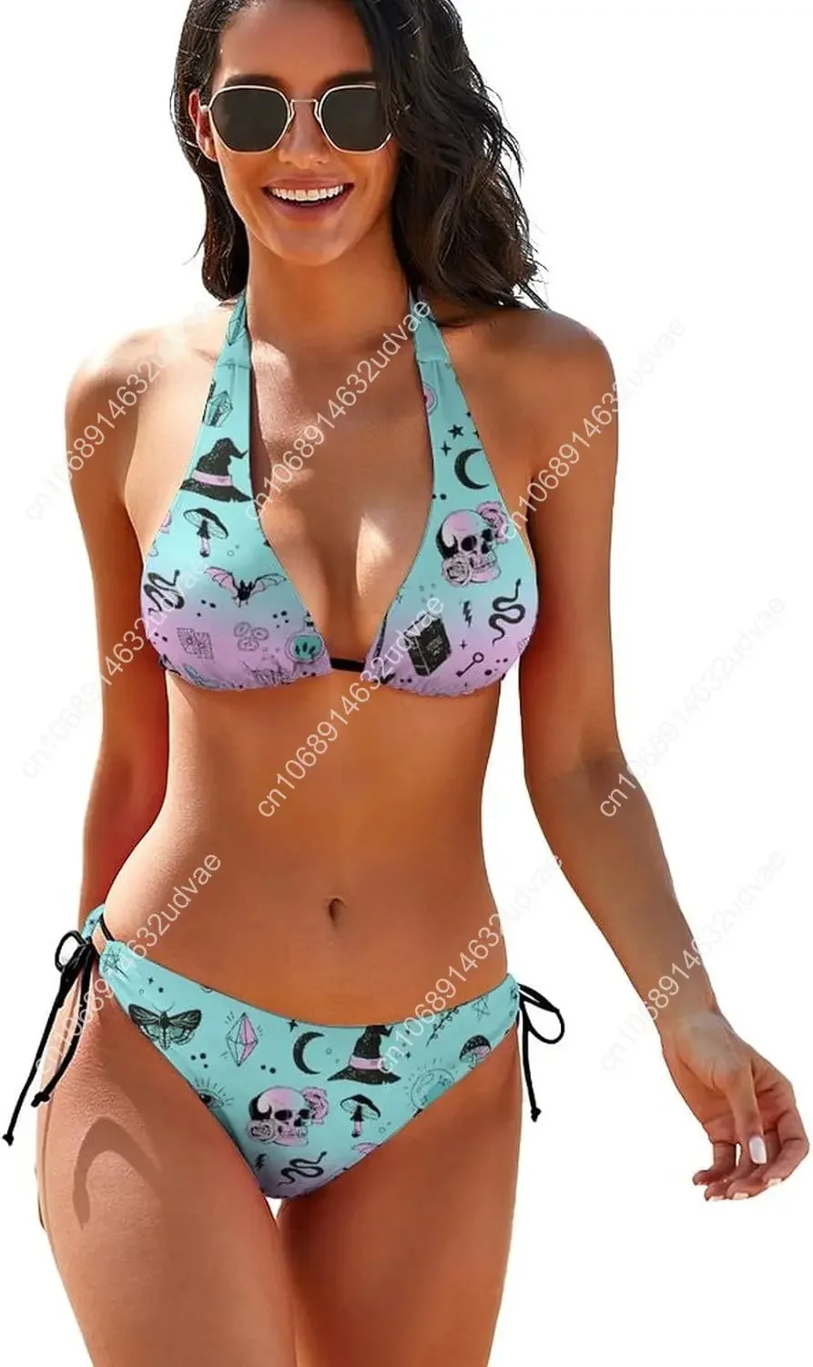 Colorful Marble Women's 2 Piece Bikini Sets Swimsuit Bathing Suits Triangle Halter High Cut Bikini Fashion Novelty Swimwear
Colorful Marble Women's 2 Piece Bikini Sets Swimsuit Bathing Suits Triangle Halter High Cut Bikini Fashion Novelty Swimwear