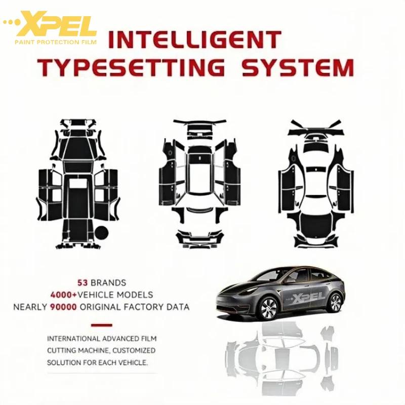 XPEL PPF 9,5 мил Защитная пленка для краски Tesla для модели 3/Y/S Материал ТПУ Противообрастающий и коррозионный Полная защита
XPEL PPF 9,5 мил Защитная пленка для краски Tesla для модели 3/Y/S Материал ТПУ Противообрастающий и коррозионный Полная защита