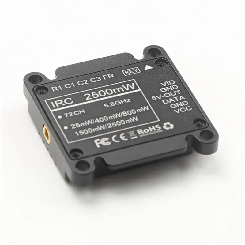 Suitable 5.8G 2.5W VTX 72CH MMCX FPV Video Transmitter PIT/25Mw/400Mw/800Mw/1500Mw/2500Mw For FPV Long Range Racing Drone
Suitable 5.8G 2.5W VTX 72CH MMCX FPV Video Transmitter PIT/25Mw/400Mw/800Mw/1500Mw/2500Mw For FPV Long Range Racing Drone