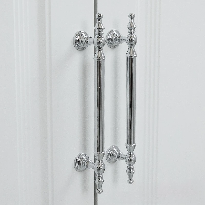 French Bright Silver Cabinet Handle Creative European Drawer Handle American High End Furniture Chrome Plated Handle
French Bright Silver Cabinet Handle Creative European Drawer Handle American High End Furniture Chrome Plated Handle