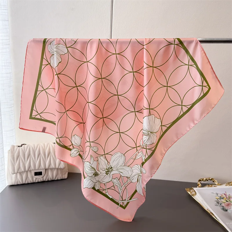 70*70cm Luxury Square Scarves Women's Silk Scarf Bandana Neckerchief Neckties Hairbands Foulard Shawl Fashion
70*70cm Luxury Square Scarves Women's Silk Scarf Bandana Neckerchief Neckties Hairbands Foulard Shawl Fashion