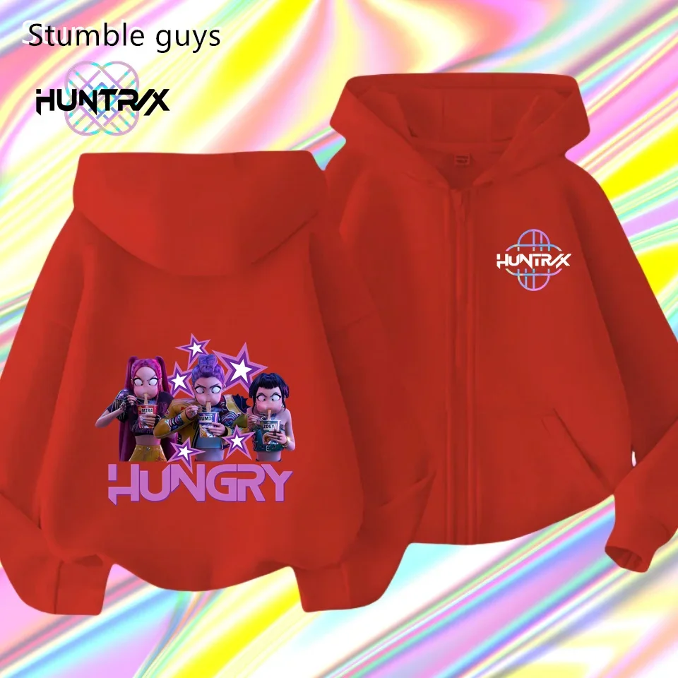 Осенняя детская новая толстовка на молнии с героями мультфильмов KPop Demon Hunters, толстовка с длинными рукавами, одежда в стиле аниме для мальчиков, стильная повседневная одежда для девочек
Осенняя детская новая толстовка на молнии с героями мультфильмов KPop Demon Hunters, толстовка с длинными рукавами, одежда в стиле аниме для мальчиков, стильная повседневная одежда для девочек 