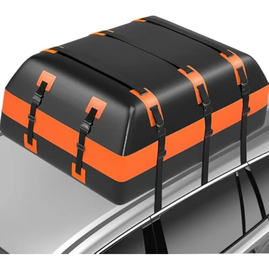 21 Cubic Feet Car Rooftop Cargo Carrier Bag100% Waterproof Heavy Duty 840D Rooftop Cargo Bag for All Vehicle with/Without Racks
21 Cubic Feet Car Rooftop Cargo Carrier Bag100% Waterproof Heavy Duty 840D Rooftop Cargo Bag for All Vehicle with/Without Racks
