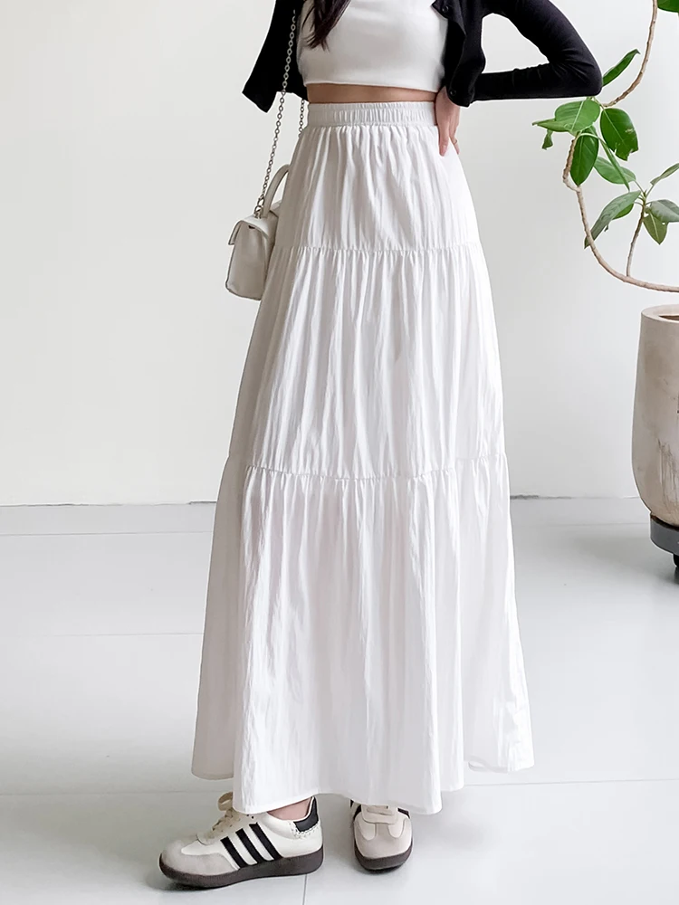 New Women's Layered skirt,Spring Summer Elastic waist Cake skirt,Chic Patchwork Loose A-line Midi skirt,Figure-flattering
New Women's Layered skirt,Spring Summer Elastic waist Cake skirt,Chic Patchwork Loose A-line Midi skirt,Figure-flattering