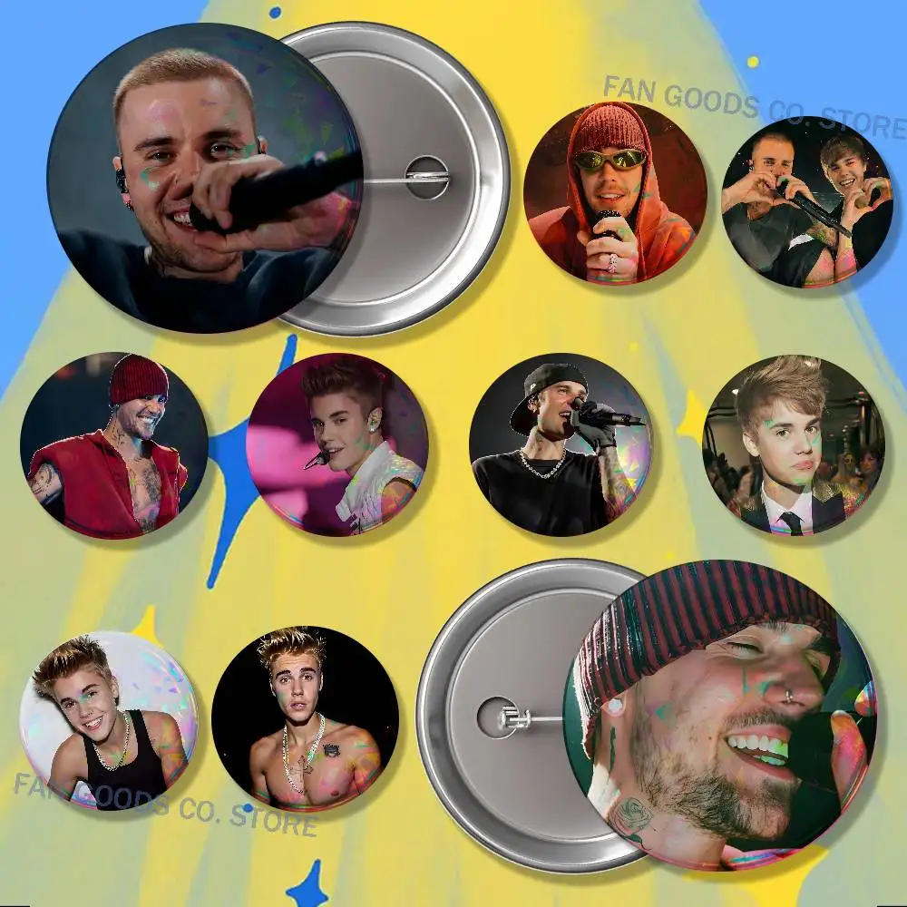 J-Justin Singer B-Bieber 22mm,32mm,42mm,58mm,75mm Round Badge Brooch for Various Clothing Backpacks Jewelry Accessories Gift
J-Justin Singer B-Bieber 22mm,32mm,42mm,58mm,75mm Round Badge Brooch for Various Clothing Backpacks Jewelry Accessories Gift