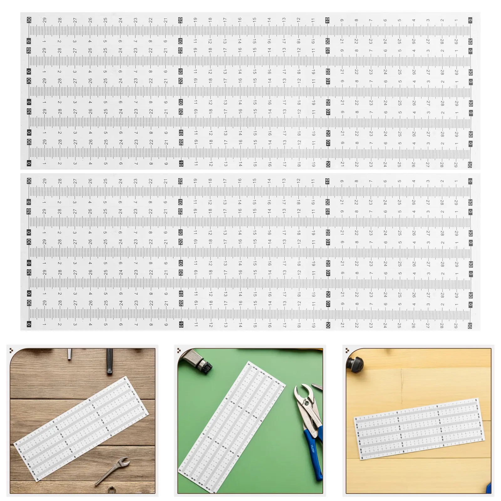 20Pcs Adhesive Ruler Tape Flexible PVC Flat Tape Measure with Repositionable Backing for Drafting Tables Sewing Workshops and
20Pcs Adhesive Ruler Tape Flexible PVC Flat Tape Measure with Repositionable Backing for Drafting Tables Sewing Workshops and