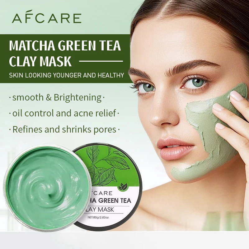 New Green Tea Mud Mask 80g Anti-acne Improve Pore Deep Cleaning Facial mask Apply face mask Oil Control Skin Care Product
New Green Tea Mud Mask 80g Anti-acne Improve Pore Deep Cleaning Facial mask Apply face mask Oil Control Skin Care Product