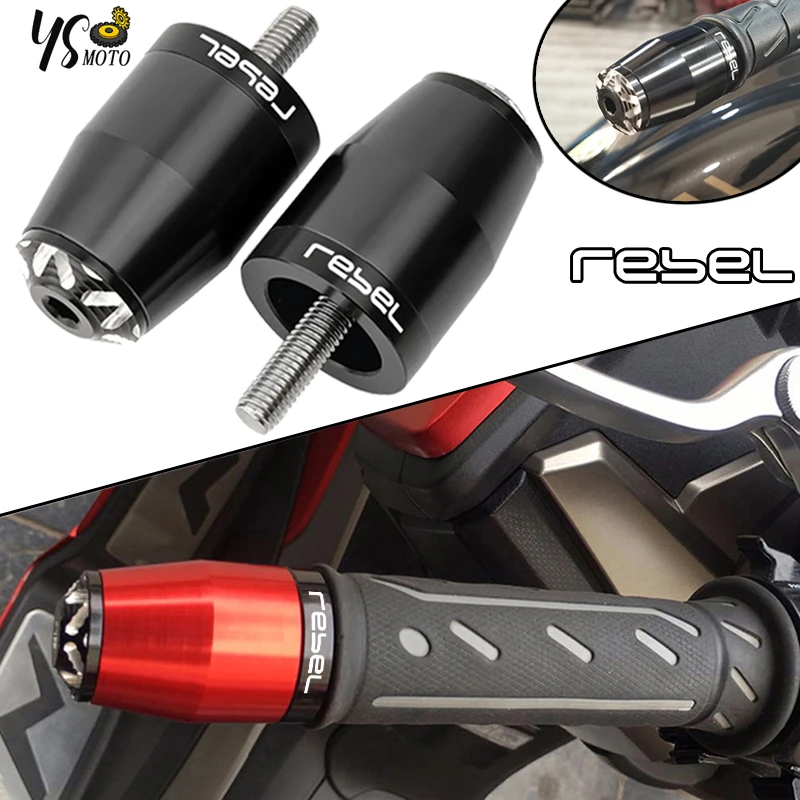 For REBEL CMX 300 500 CM300 CM500 New Motorcycle CNC Accessories Aluminium Handlebar Grips Ends Plug Slider Cap Handle bar end
For REBEL CMX 300 500 CM300 CM500 New Motorcycle CNC Accessories Aluminium Handlebar Grips Ends Plug Slider Cap Handle bar end