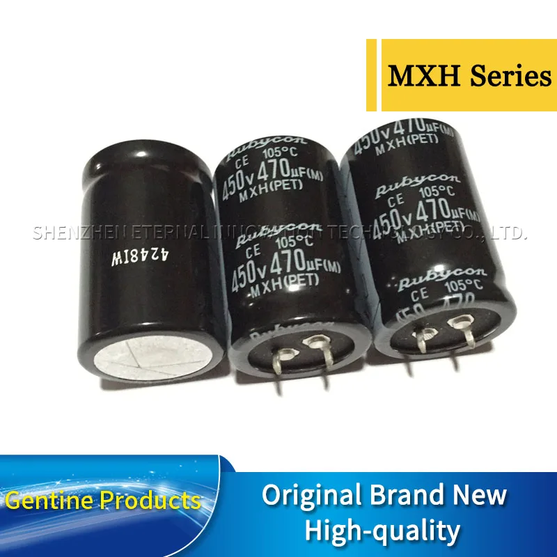 2pcs 450V470UF MXH 30X45 450MXH470MEFCSN30X45 Rubycon Original Aluminum Electrolytic Capacitors Long Life Low Impedance
2pcs 450V470UF MXH 30X45 450MXH470MEFCSN30X45 Rubycon Original Aluminum Electrolytic Capacitors Long Life Low Impedance