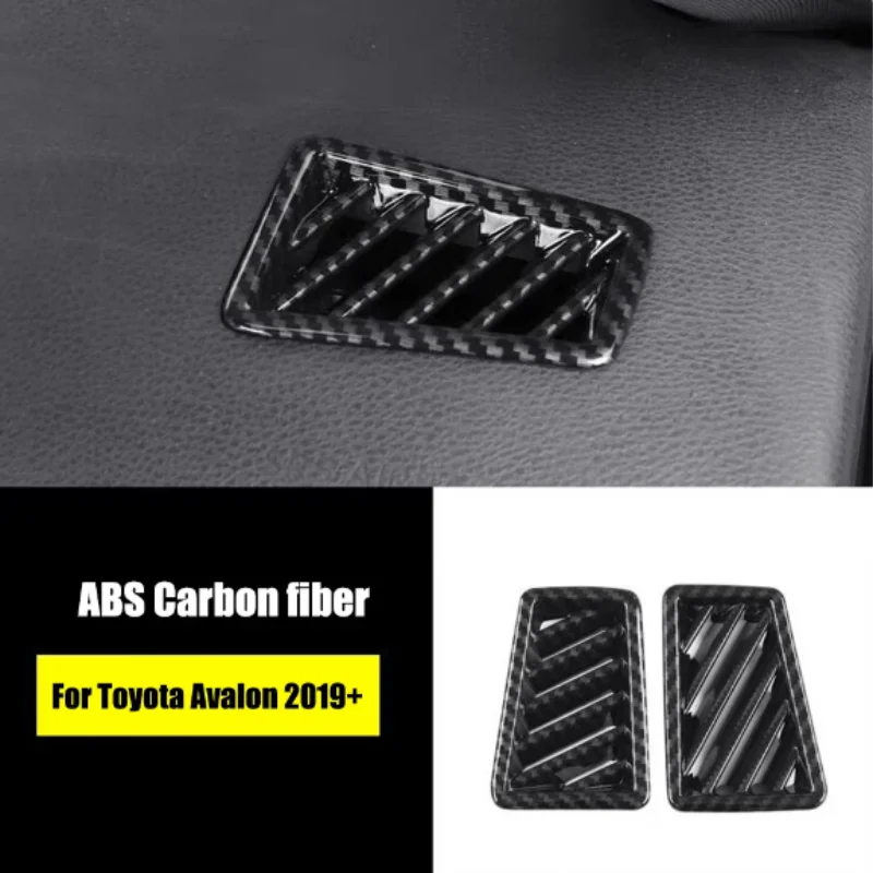 For Toyota Avalon 2019-2022 ABS carbon Car Dashboard Front Small Air Conditioner Outlet AC Vent frame cover trim Accessories
For Toyota Avalon 2019-2022 ABS carbon Car Dashboard Front Small Air Conditioner Outlet AC Vent frame cover trim Accessories