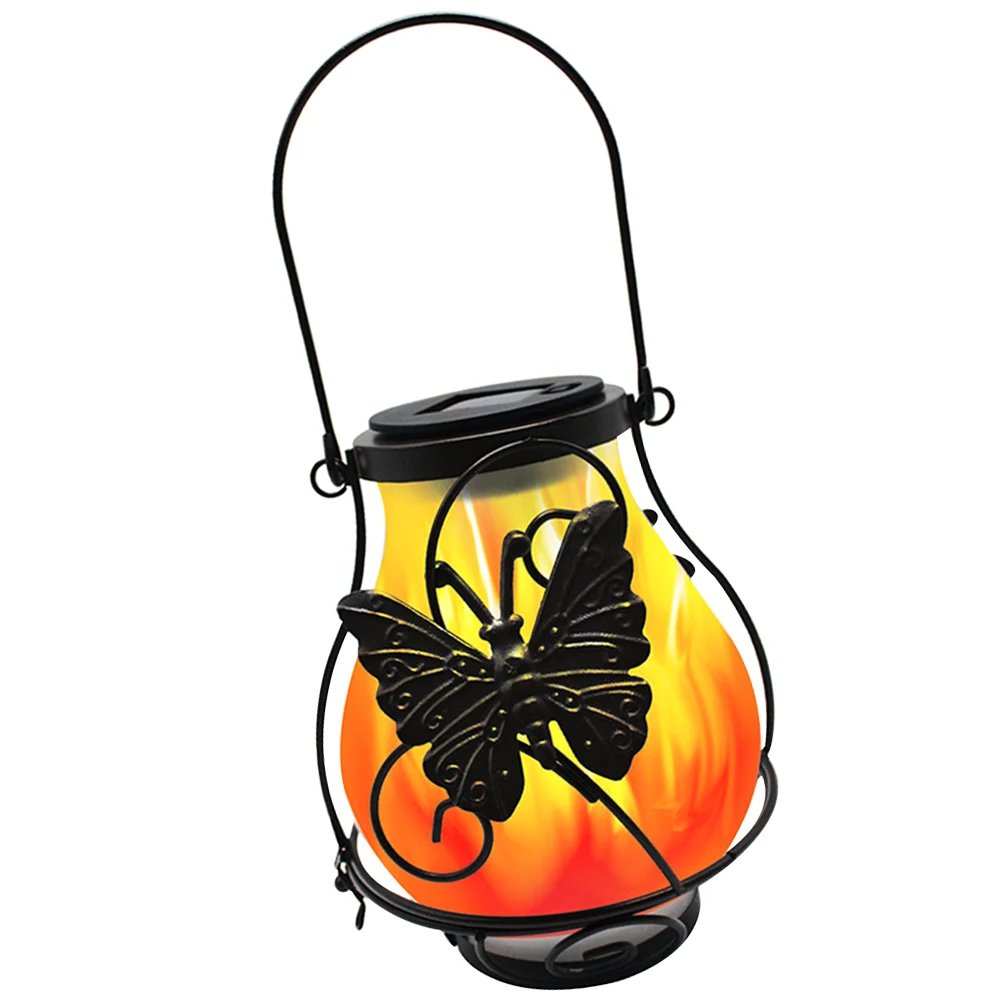 Retro Flame Lamp Solar Garden Lights Outdoor Decorative Flickering Lantern Nickel Metal Glass Shade NiMH Easy Hanging
Retro Flame Lamp Solar Garden Lights Outdoor Decorative Flickering Lantern Nickel Metal Glass Shade NiMH Easy Hanging