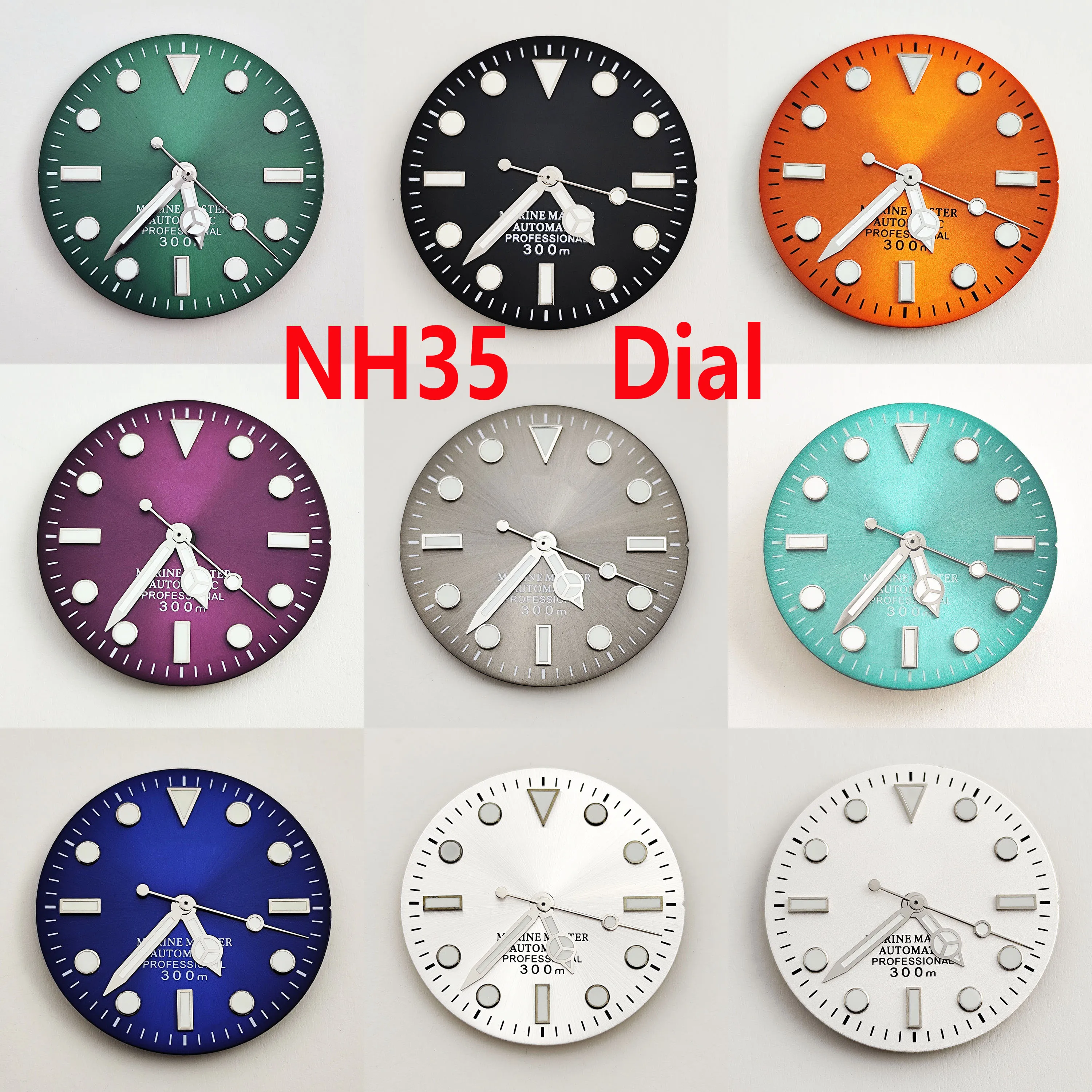 NH35 dial 29mm watch dial suitable for NH35 NH36 movement watch accessories repair tool
NH35 dial 29mm watch dial suitable for NH35 NH36 movement watch accessories repair tool