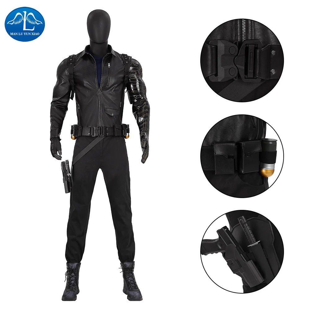 Thunderbolts James Barnes Winter Soldier Cosplay Costumes Halloween Christmas Anime Animation Suit
Thunderbolts James Barnes Winter Soldier Cosplay Costumes Halloween Christmas Anime Animation Suit