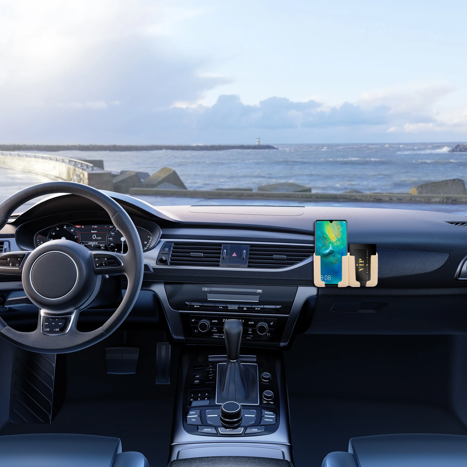 Car Phone Holder Self Adhesive Stand Beige Plastic Dashboard Mount Compatible Models Uninterrupted Charging Easy Installation
Car Phone Holder Self Adhesive Stand Beige Plastic Dashboard Mount Compatible Models Uninterrupted Charging Easy Installation