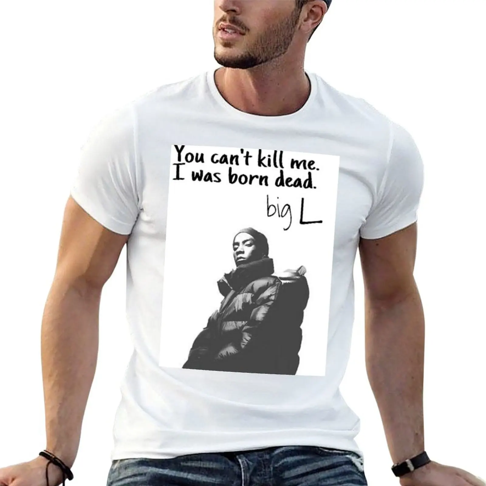 big L quote T-Shirt man t shirts high quality luxury brand man t shirts for men T-Shirt 
big L quote T-Shirt man t shirts high quality luxury brand man t shirts for men T-Shirt