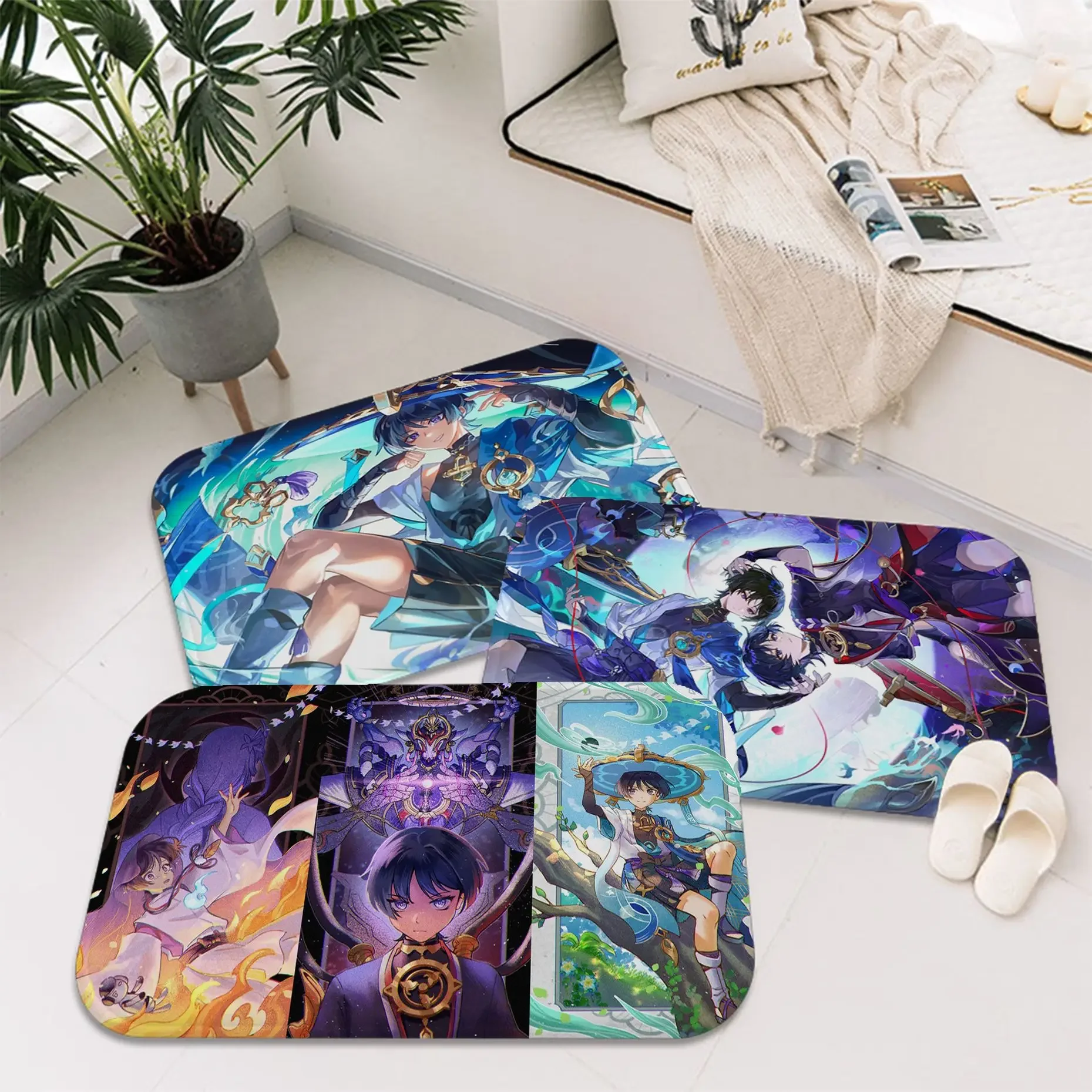 Anime Genshin Impact Wanderer Bathroom Mat Washable Non-Slip Living Room Sofa Chairs Area Mat Kitchen Household Carpets
Anime Genshin Impact Wanderer Bathroom Mat Washable Non-Slip Living Room Sofa Chairs Area Mat Kitchen Household Carpets