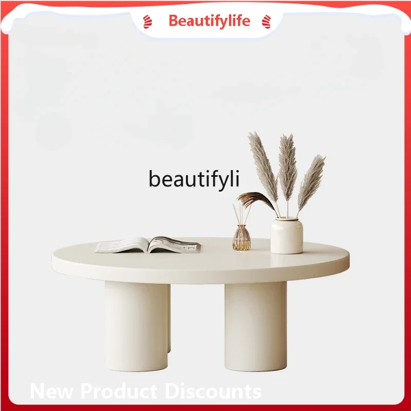 K185 K185 Living Room Home Small Apartment Light Luxury Modern Simple Coffee Table Cream Style Designer round Combination 
K185 K185 Living Room Home Small Apartment Light Luxury Modern Simple Coffee Table Cream Style Designer round Combination