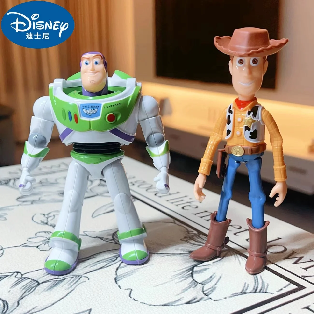 Игрушки Disney Toy Story: фигурки Вуди, кукла-персонаж из английского фильма, ковбойская фигурка, подарок на день рождения.
Игрушки Disney Toy Story: фигурки Вуди, кукла-персонаж из английского фильма, ковбойская фигурка, подарок на день рождения.