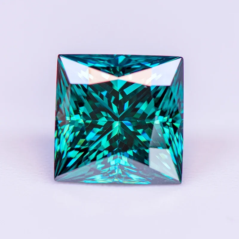 Moissanite Gemstone Primary Color Emerald Green Princess Cut Lab Grown Diamond DIY Jewelry Making Materials with GRA Certificate
Moissanite Gemstone Primary Color Emerald Green Princess Cut Lab Grown Diamond DIY Jewelry Making Materials with GRA Certificate